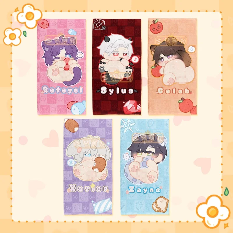 

2025 New Love And Deepspace Xavier Zayne Rafayel Sylus Caleb Anime Periphery Cartoon Cute For Towels, Bath Towels Fans Gift