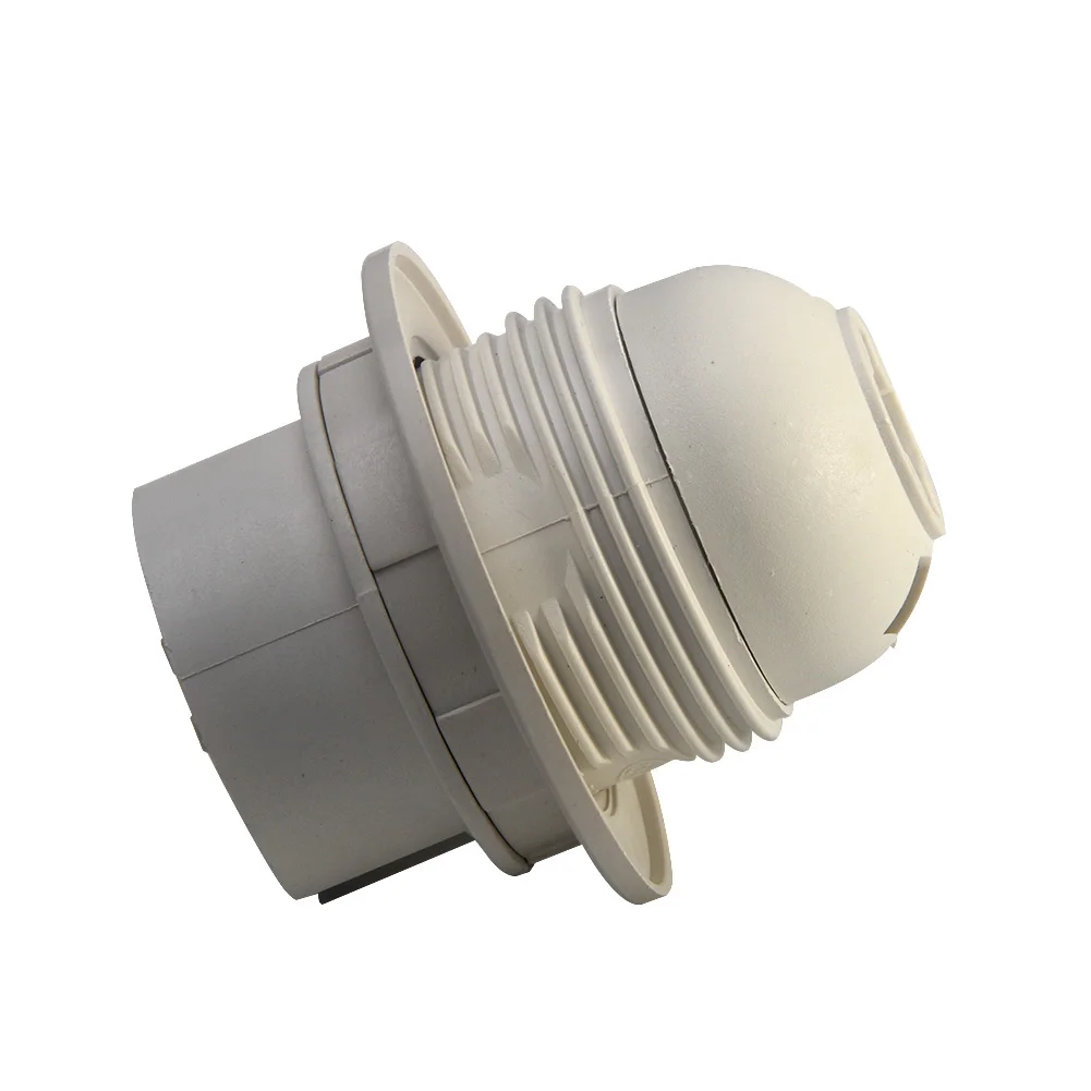 E27 Screw Home Socket Replacement Part Modify Repair Durable Hotel DIY Ceramic Bulb Lamp Holder