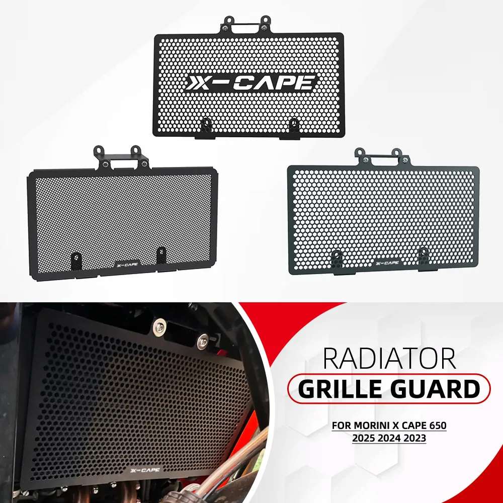 

New For Moto Morini X-Cape 650 650X 2022 2023 2024 XCape Protection Radiator Grille Guard Cover Protector Motorcycle Accessories