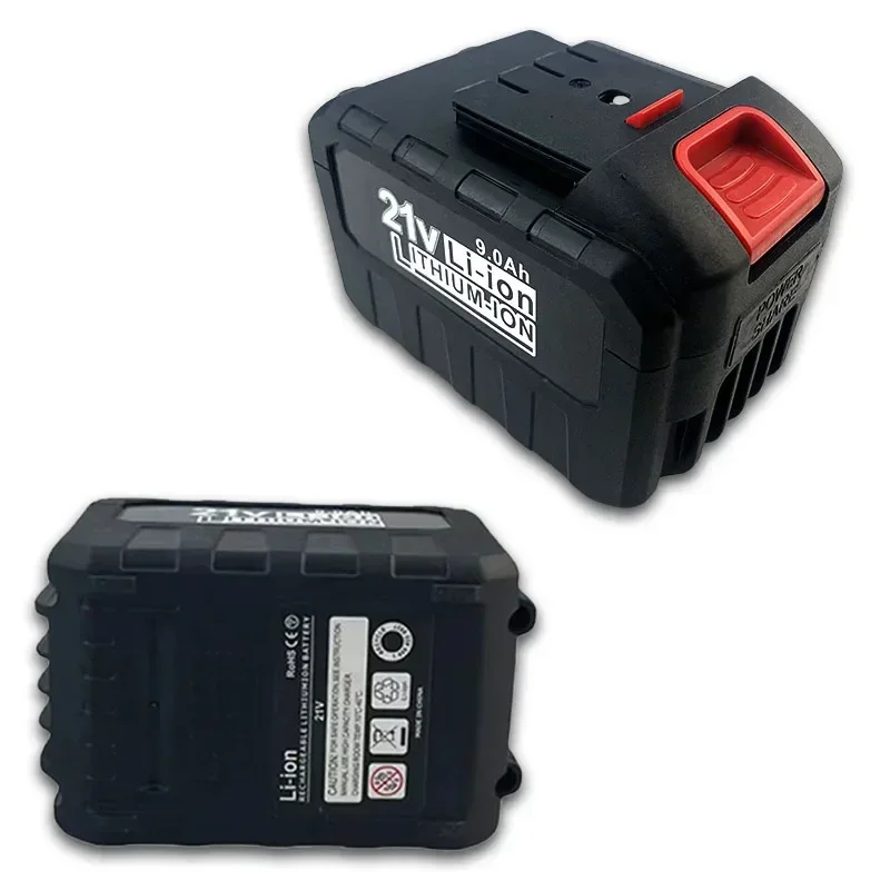 Batterie pour outil électrique Quanyou, 21V, 3000/9000mAh, lithium-ion, adaptée aux machines à découper, perceuses, scies et autres outils