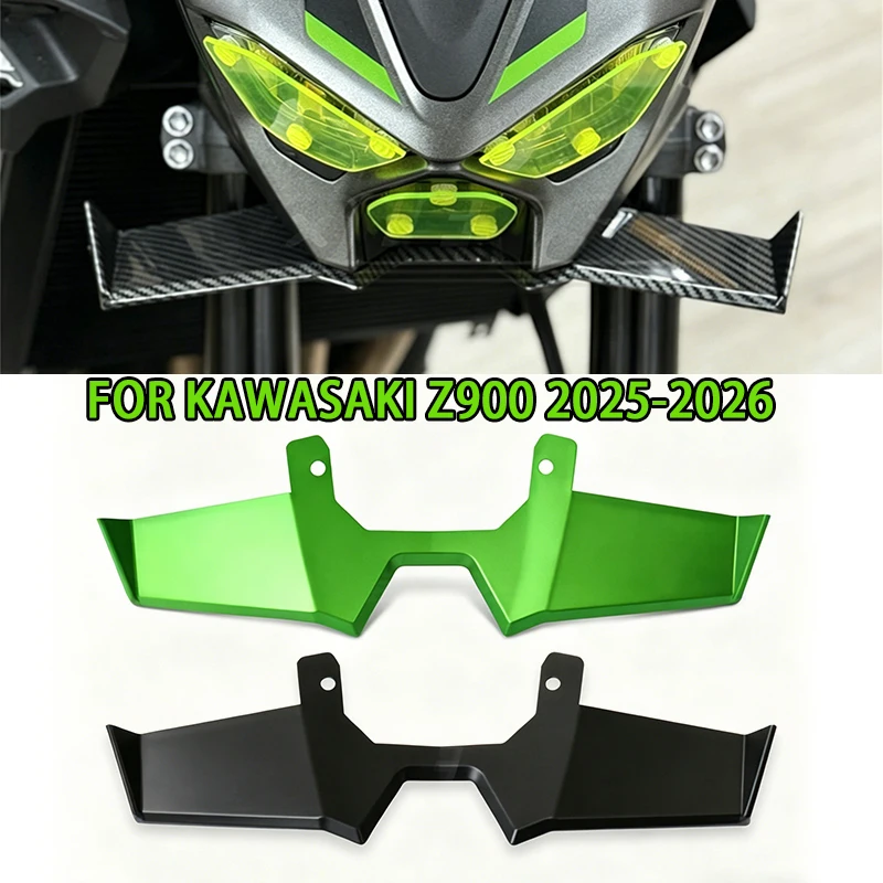 

Fit For Kawasaki Z900 Z 900 2025 2026 Motorcycle Front Fairing Winglets Aerodynamic Wing Shell Cover Protection Guards Kit