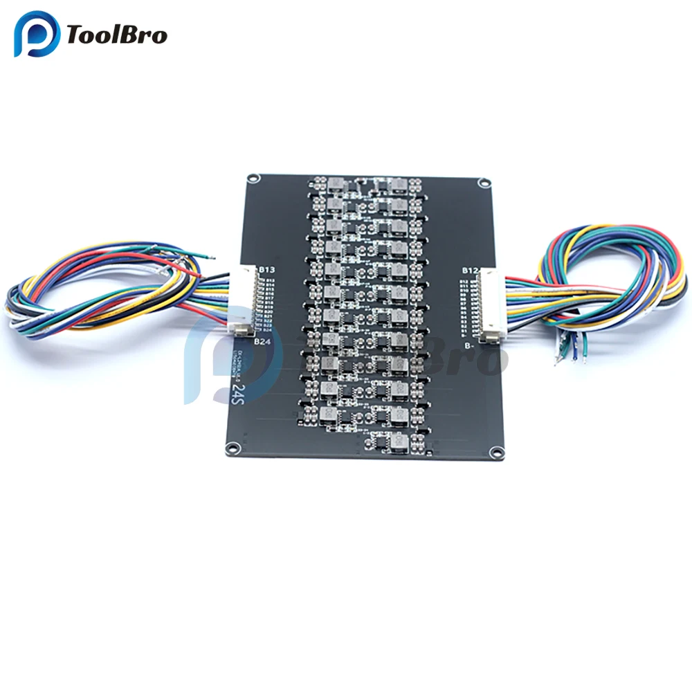 

1.2A 24S High Current Equalizer Module Li-Ion Lifepo4 Lithium Battery Active Balancer Energy Transfer BMS