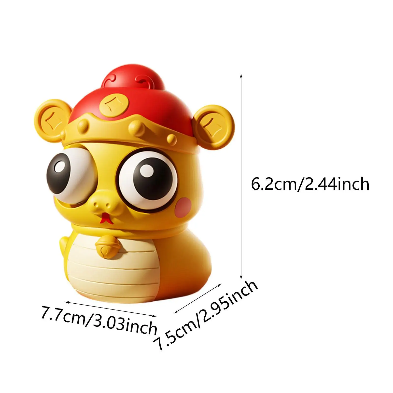 Cartoon Big Eyes Snake Toy Eye Popping Snake Toy Slow Rising Soft Fidget Sensory