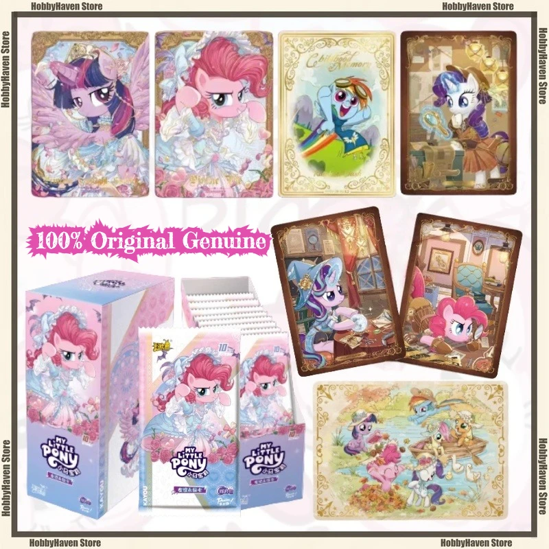 

В наличии Card Tour My Little Pony Вечная карта дружбы Moon Bag Part 9, официальная подлинная коллекция карт, подарок