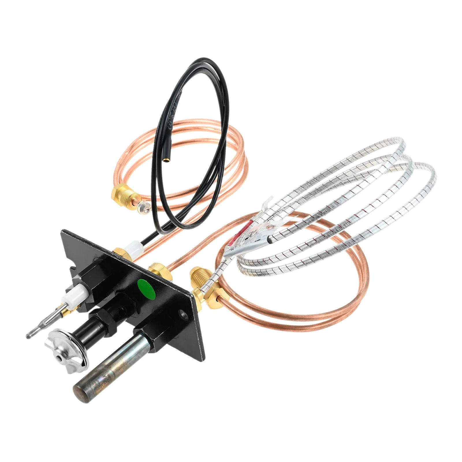 10002264 Natural Gas Pilot Assembly Kit with Thermocouple Thermopile Ignitor Wire Pilot Tubing for Vermont Castings Fireplace