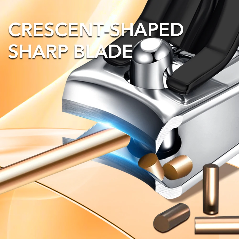 Zestaw 2/3 szt. Nożyczek do paznokci z kątową główką i pojemnikiem na łupy, obcinaczki do paznokci u stóp, pilnik do paznokci, zestaw narzędzi do manicure zapobiegający rozpryskiwaniu.