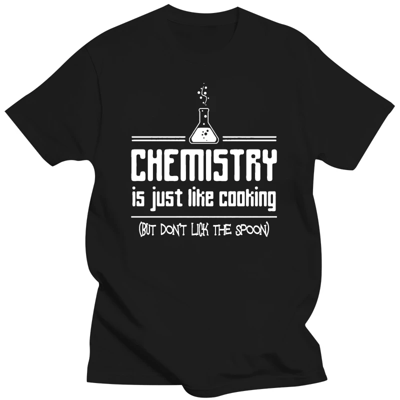 Chemistry T Shirt Weird Authentic Sunlight Letter Funny T Shirts Top Quality S-3xl Interesting Design Trendy