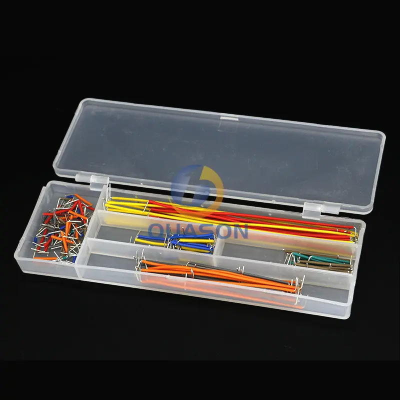 Hot Sell 140 pcs U Shape Solderless Breadboard Jumper Cable Wire Kit For Arduino Shield For  Drop Shipping