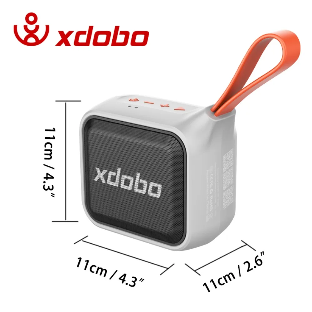 XDOBO 1995 2Nd مشغل موسيقى 15 واط صغير في الهواء الطلق ركوب الدراجات الهواة الهدايا سماعة لاسلكية تعمل بالبلوتوث التخييم حفلة مكبر صوت خارجي محمول #4