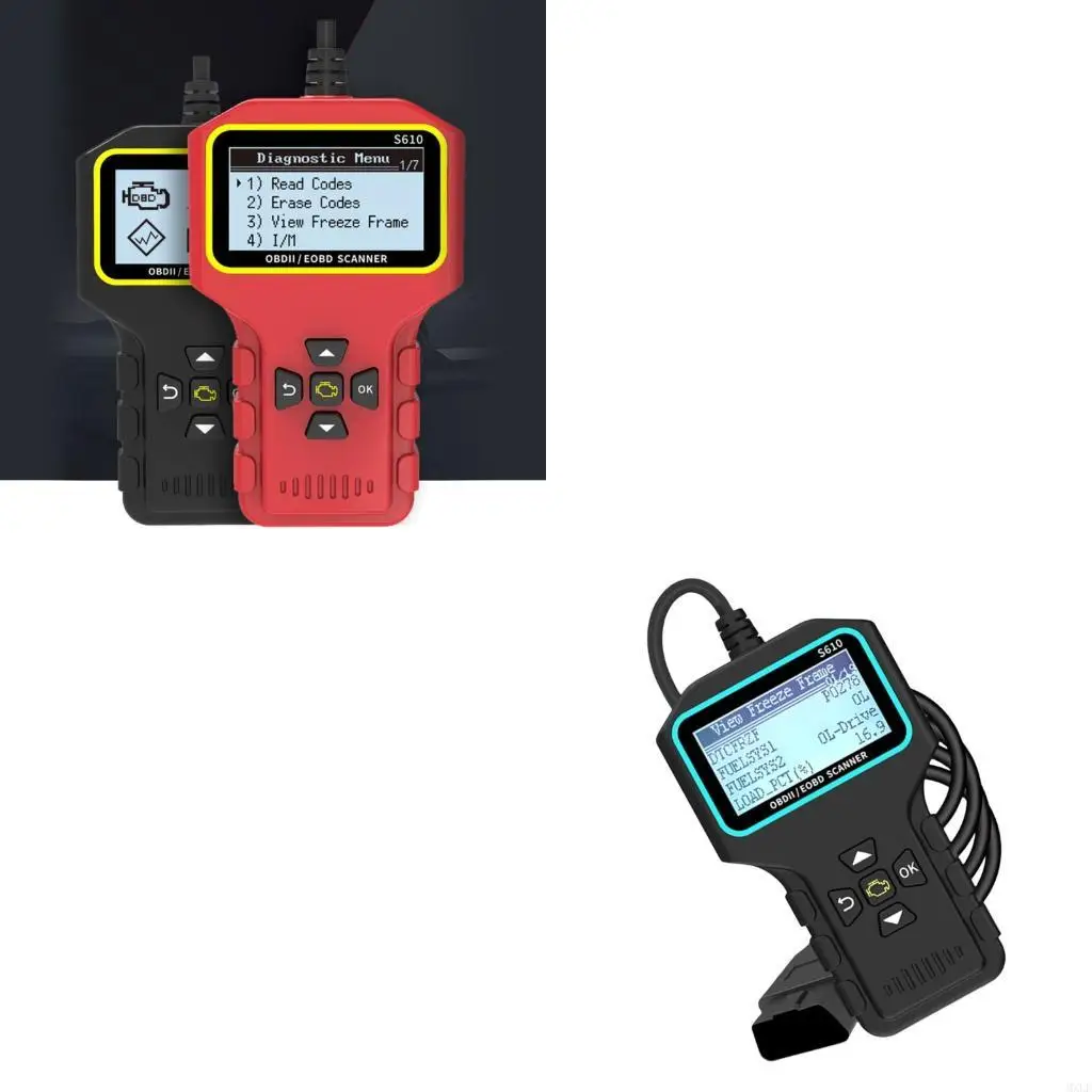 

OBDII/EOBD Scan Tool Diagnostic Tool Code Reader с кодами считывания неисправностей