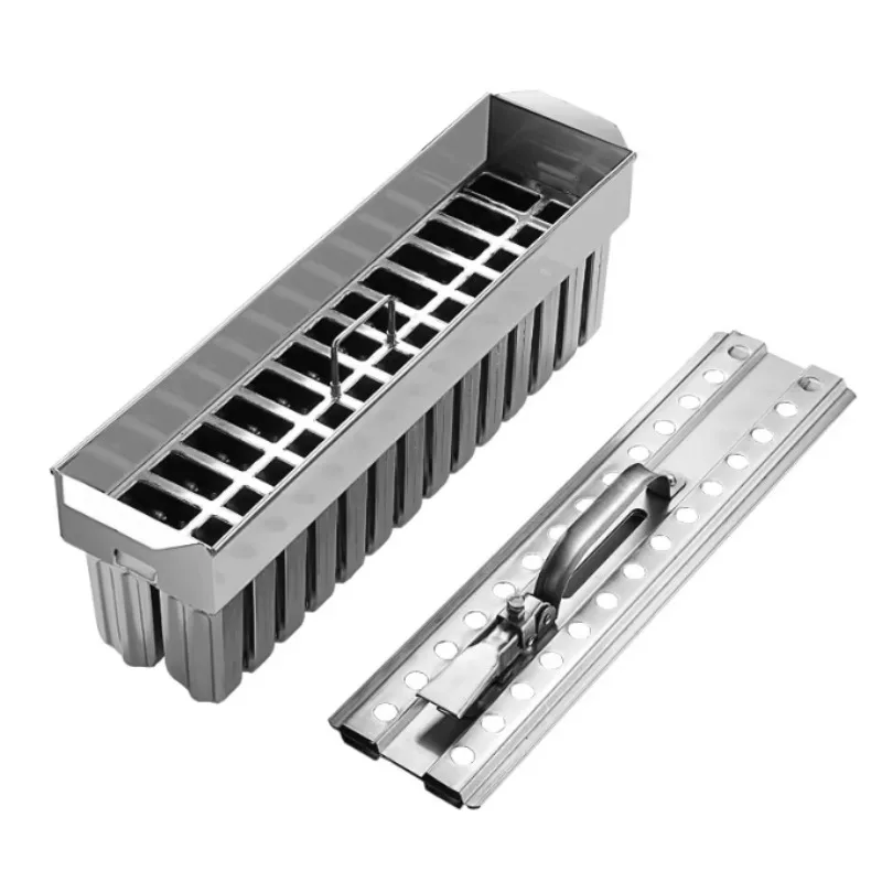 100Ml 2 * 13 = 26pcs Brazilian style popsicle mold Stainless steel popsicle mold