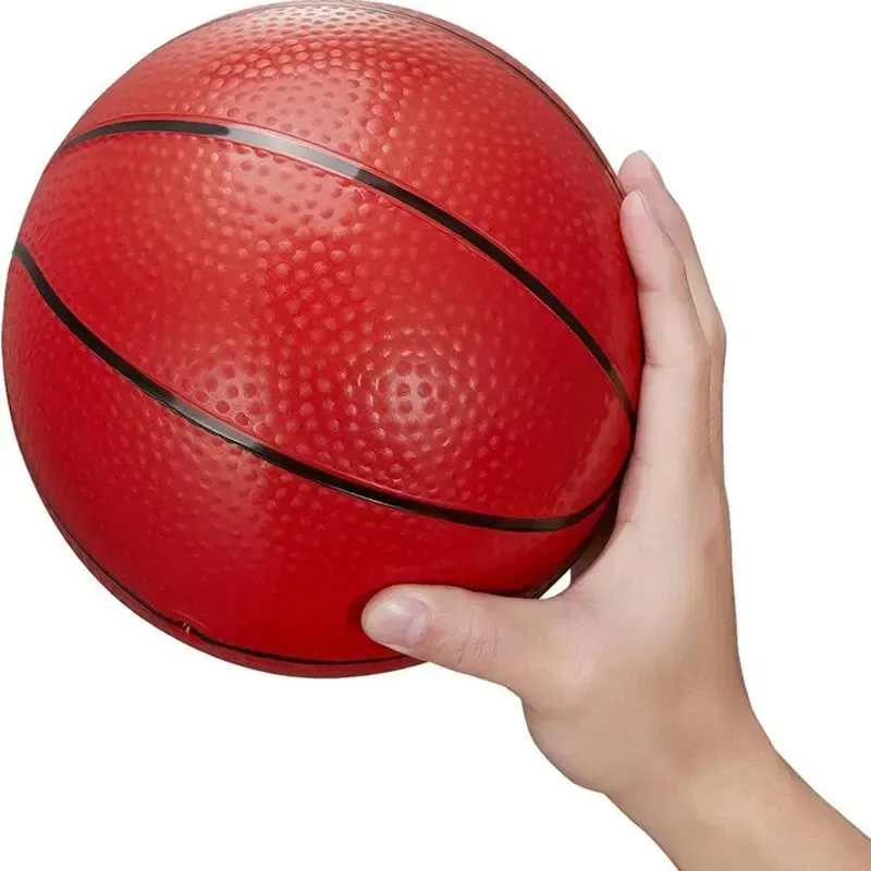 Ballon de basket-ball en caoutchouc mousse souple orange pour enfants, exercice des mains et des poignets, coloré et souligné, jouet à presser, instituts d'entraînement