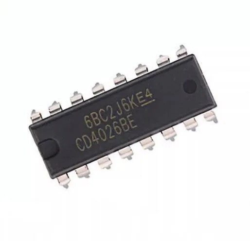 

Free shipping 10pcs/lot CD4026BE CD4026 4026 DIP16