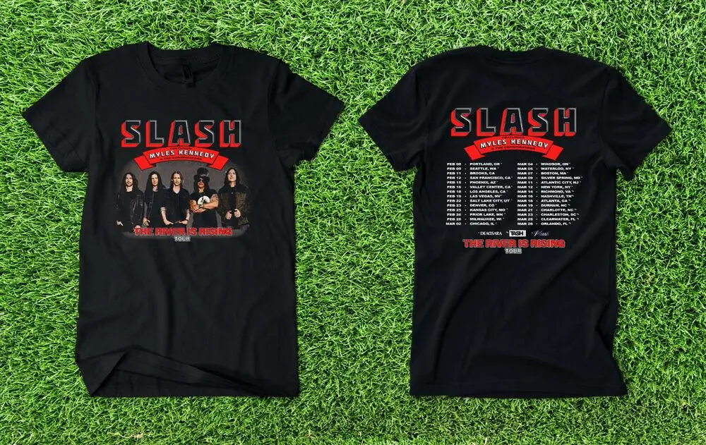 slash myles kennedy the river is rising tour 2022 new t shirt