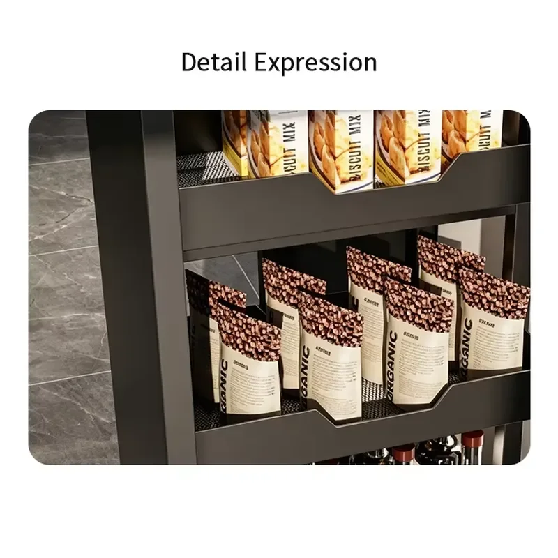 Custom Size Stainless Steel Pull Out Drawer Basket With Slide Accessories for Various Cabinet Dimension