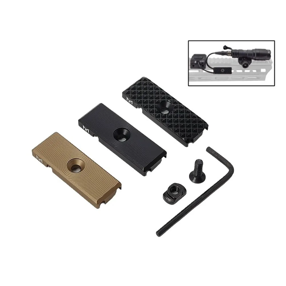 MLOK Metal TNV Conductor PEQ Flashlight Card Slot M600 Matrix/Acoustic Pattern Rat Tail Cable Manager