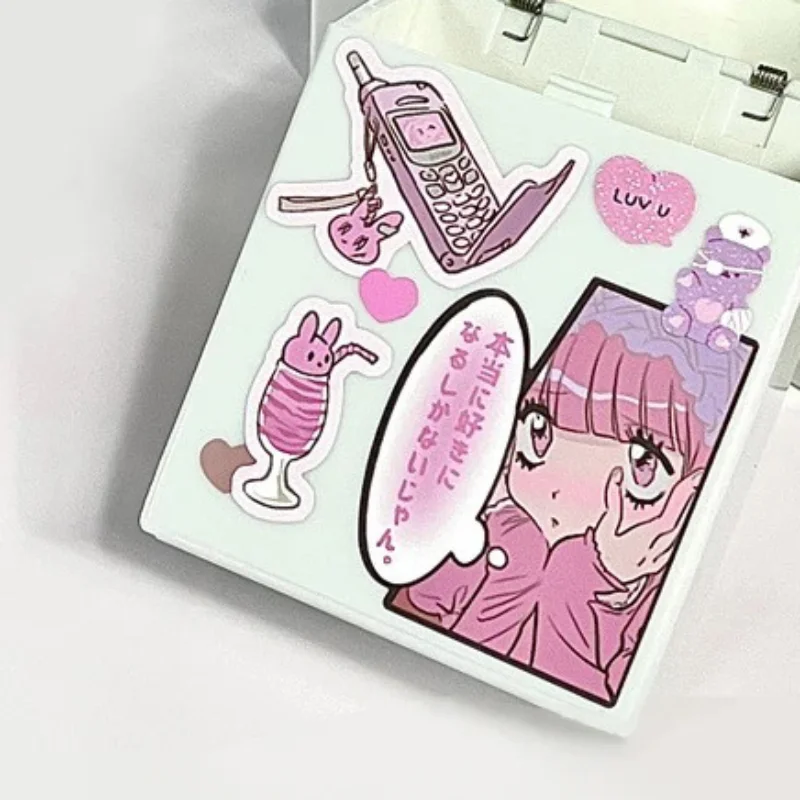 K Idol Photo Card Storage Box -up Type Game Card Collection Case Organizer Box Portable Case Packaging Supplies