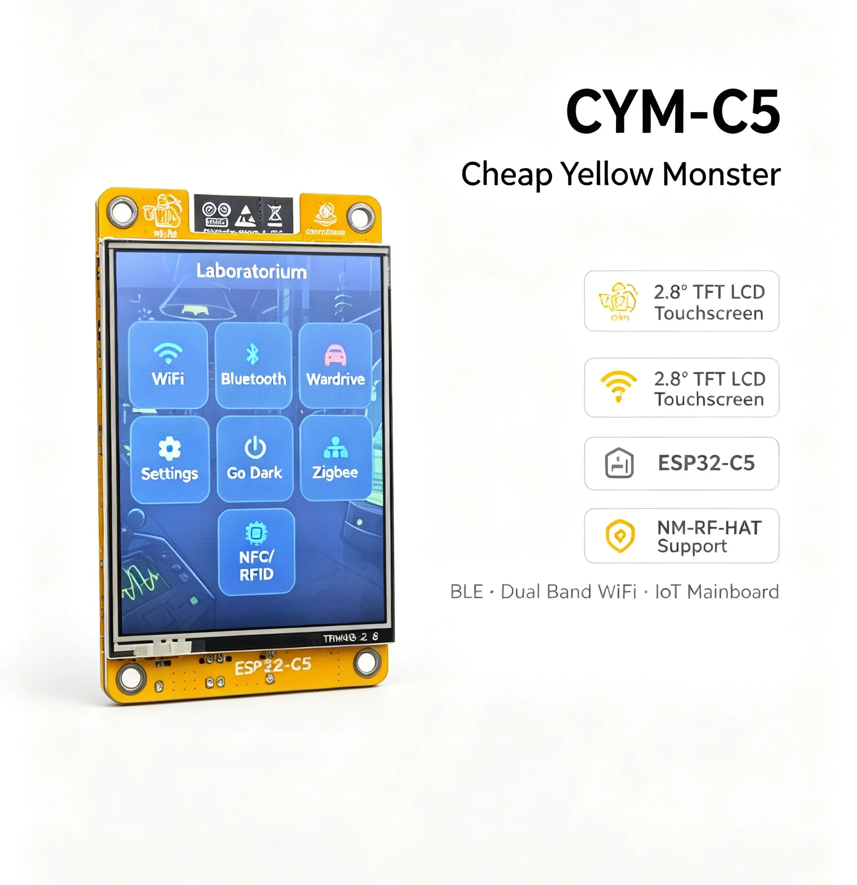 CYM-C5 Neues Günstiges Gelbes – Smart Home Esp32 Bewertung und Preis