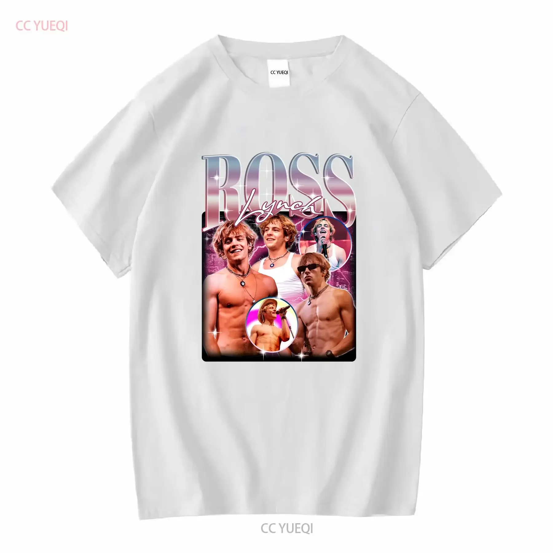 تي شيرت ROSS LYNCH R5 Homage Driver Era مضحك أوستن وحليف بأكمام طويلة أو قصيرة عتيقة مغسولة ومريحة للتنفس