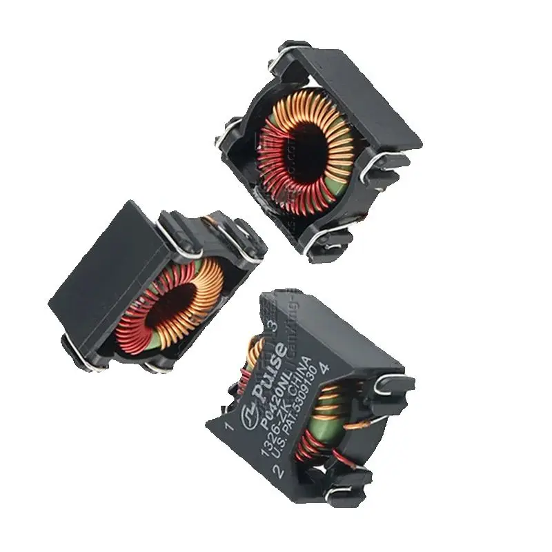 5PCS/ P0420NLT imported patch 1.32MH 3.3A switching power supply filter common mode inductance magnetic ring choke