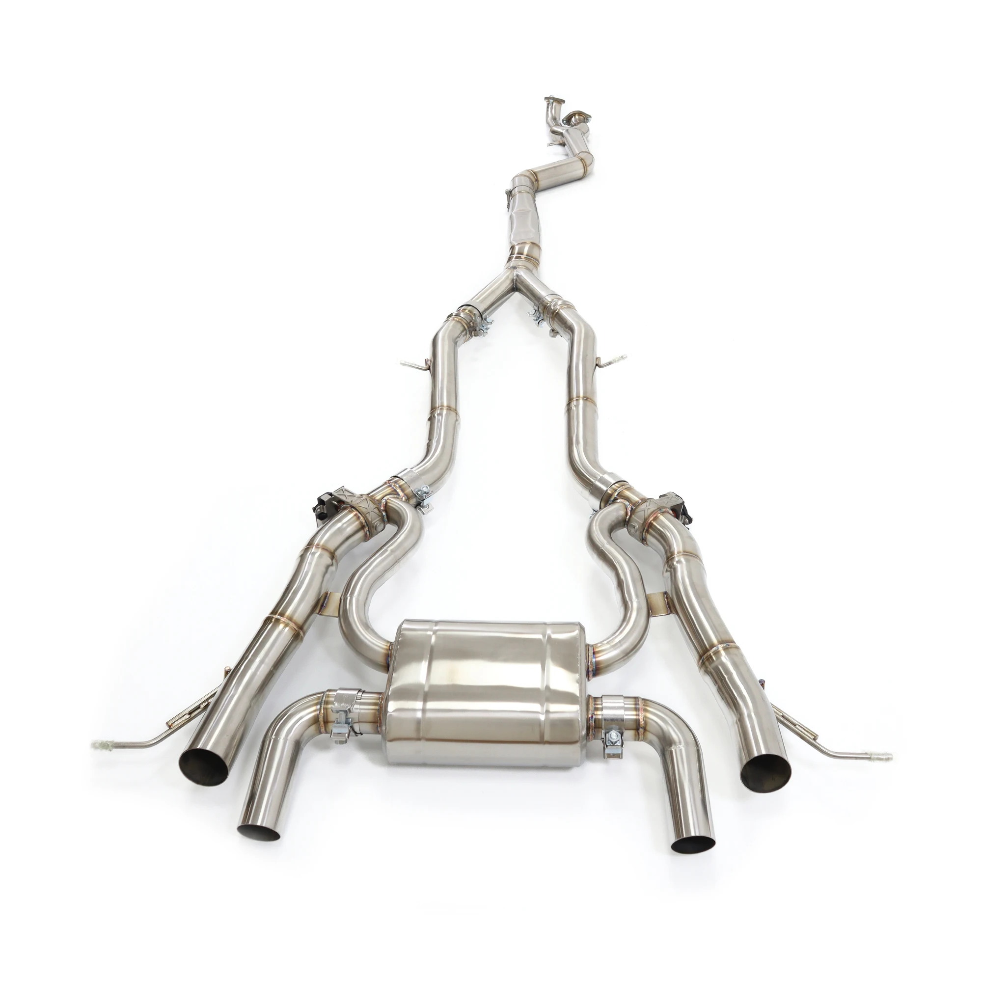 

AKS Stainless Steel Exhaust Catback for B MW M3/M4 G80 G82 2021+ 3.0T S58 V6 With Muffler Valves Auto Exhaust Pipes System