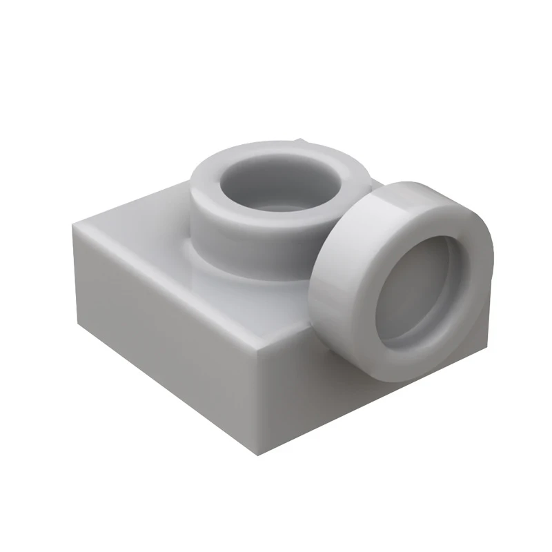 MOC 10PCS 3024W Special 1x1 Board Short Hole Point Floating Above Side Building Blocks Kit 0161 Third Bricks Particle Toys Gifts