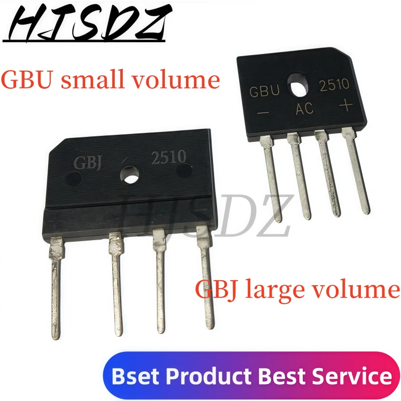 20PCS GBU3510 GBU1510 GBU2510 GBU15K GBU25M GBJ1508 GBJ1510 GBJ2510 GBJ3510 GBJ5010 Induction Cooker Bridge Plate
