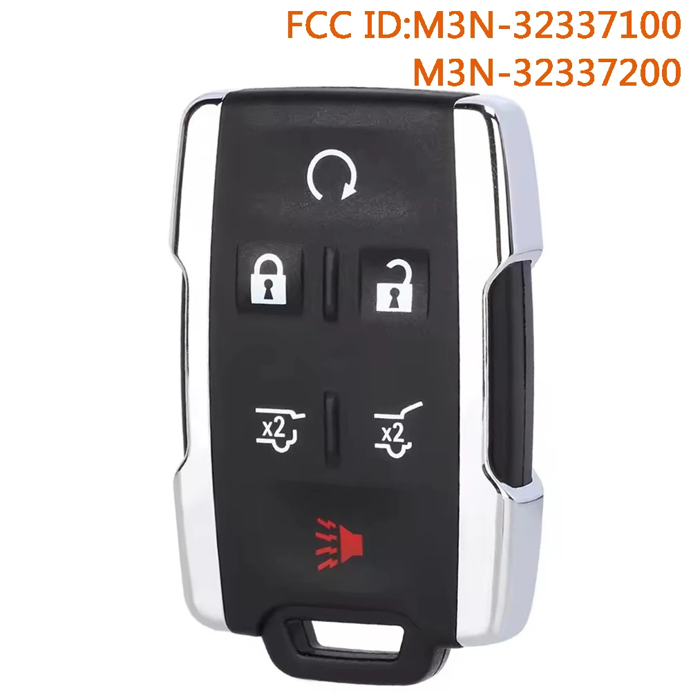 

KEYECU M3N-32337100 M3N-32337200 Remote Key Fob for Chevrolet Suburban Tahoe Silverado GMC Yukon 2015 2016 2017 2018 2019 2020