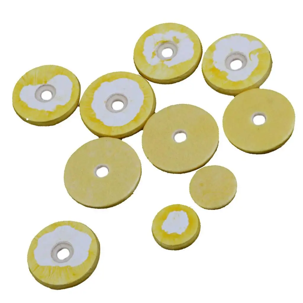 Flute Pads Yellow Sheep Film Flute Key Pad Open Pads for Flute Assorted Size Plastic Accessories for Wind Instrument Maintenance