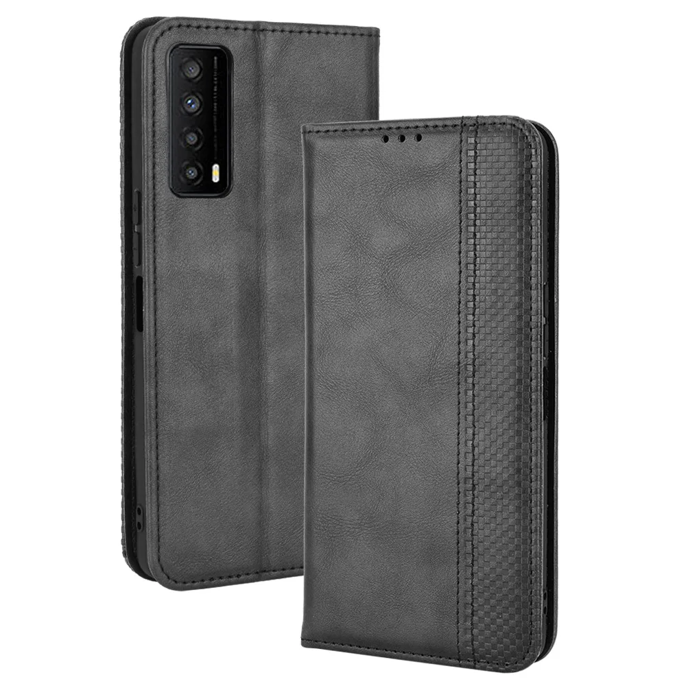 Flip Retro Style Leather Magnetic Skin Cover For TCL 303 Stylus 30 SE Z 30+ 30e 20B 20 20L+ 20S R PIus 5G Card Slot Wallet Case