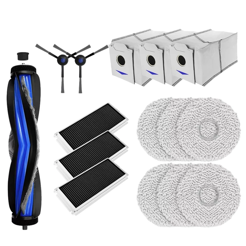 Для Ecovacs Deebot N30 Omni/N30 Pro Omni аксессуары для роботов-пылесосов основная боковая щетка Hepa фильтр тряпка детали мешка для пыли