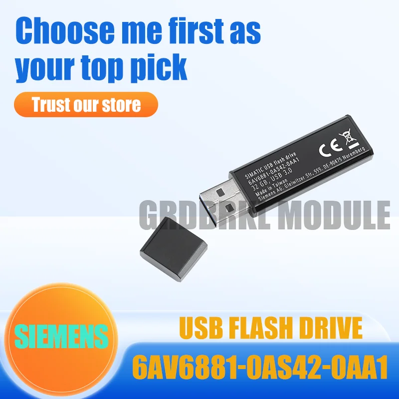 

New Original SIEMENS 6AV6881-0AS42-0AA1 Industrial USB Stick 32GB