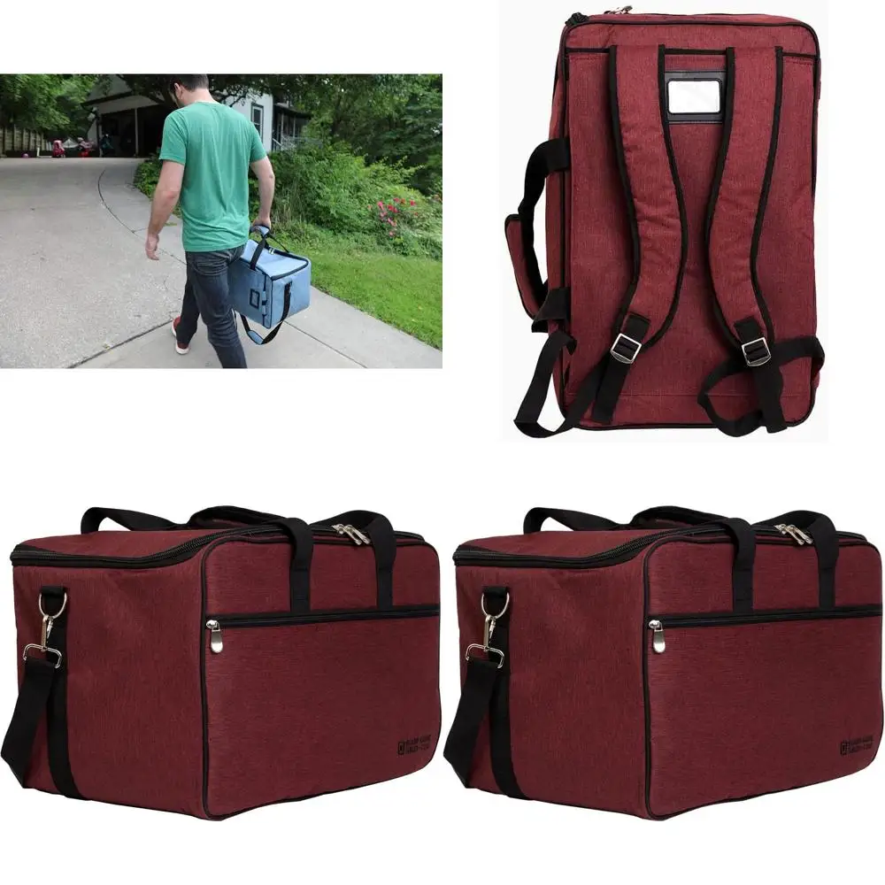 

Красный мягкий рюкзак для настольных игр с плечевым ремнем для больших настольных игр