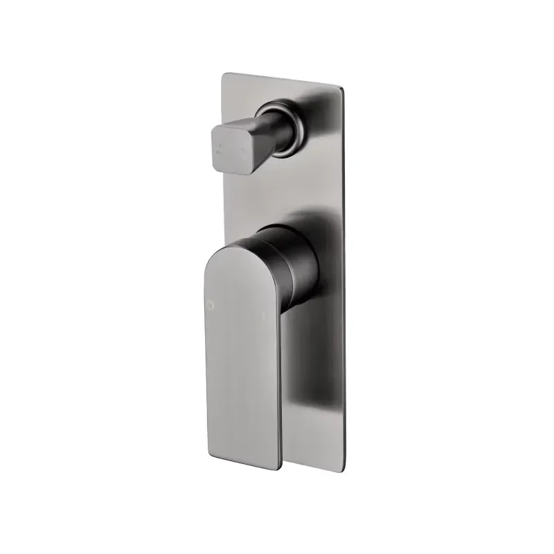 Modern Wall Mounted Dual Function Shower Valve with Diverter for Bathroom Project Brass Faucet Switch Control Mixer Tap Body