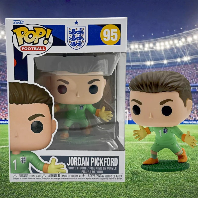 Funko Pop! Football England National Team Jordan Pickford #95 Original Vinyl Figure Sports Collectible Desktop Ornament Toy Gift
