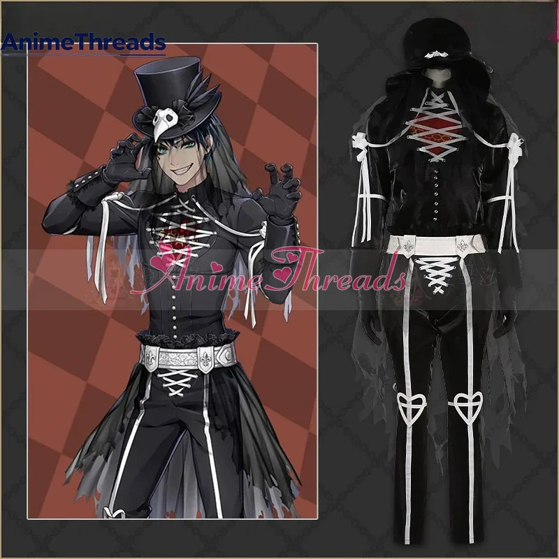 

CustomizationTwisted-Wonderland Heartslabyul Halloween Cosplay Costume - Riddle / Ace / Cater