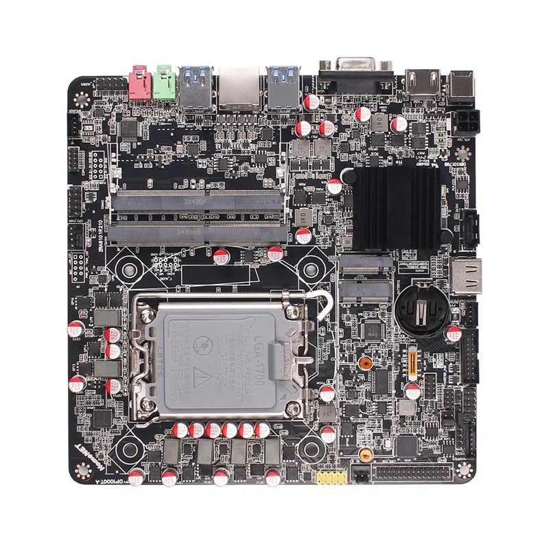 B660 Motherboard Mini ITX Support LGA1700 12th/13th for Celeron/Pentium/Core I3/I5/I7/I9 Processors CPU-ABVP