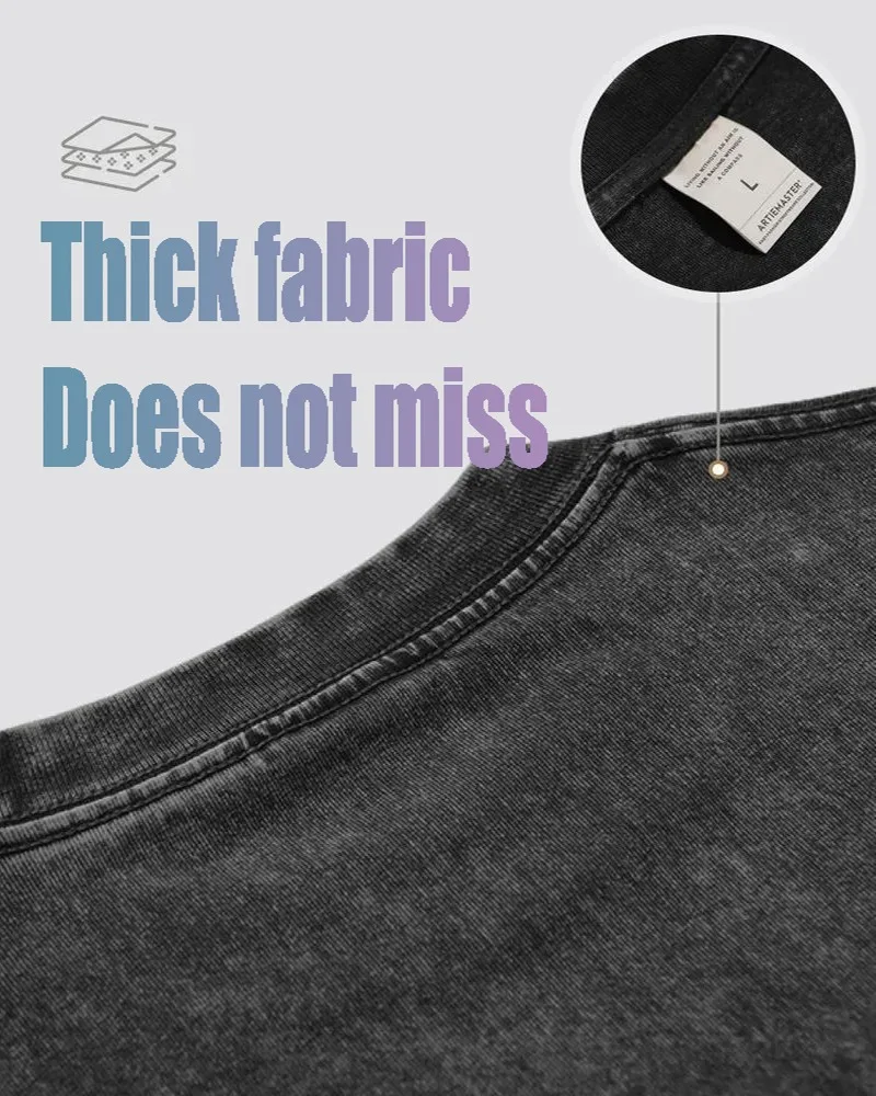 تي شيرت مغسول بنجمة كرة السلة الأمريكية يانغ هانسن للجنسين كاجوال مريح من القطن عتيق ملابس الشارع الشهير برقبة دائرية وأكمام قصيرة #5