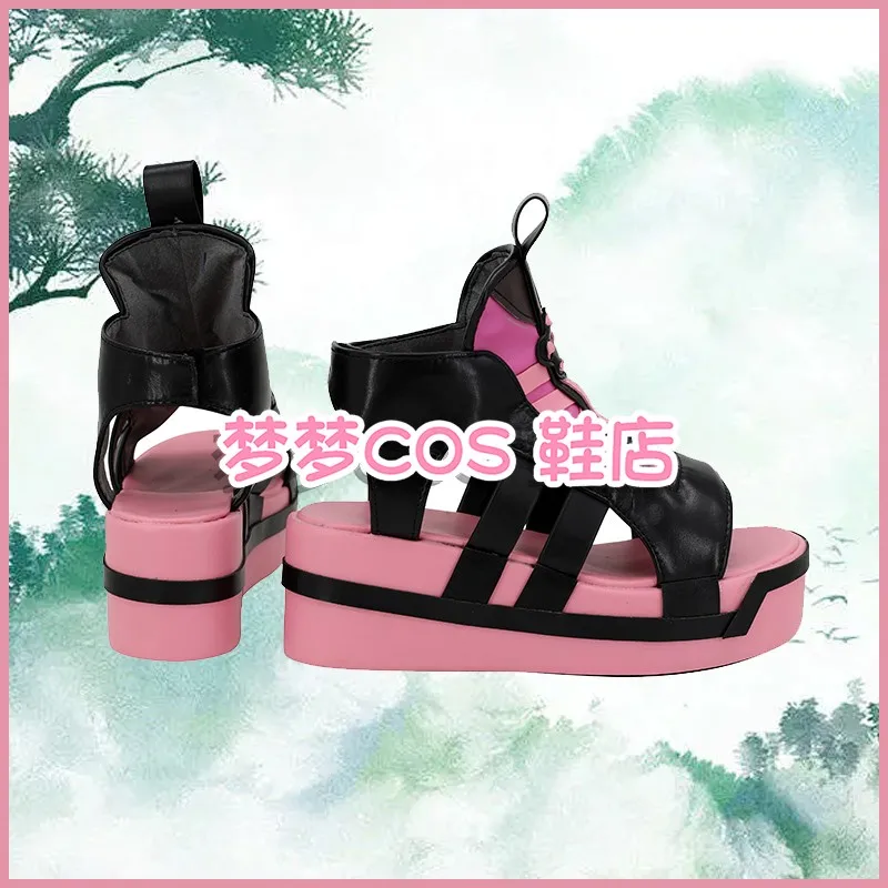 العودة الأبدية الأسود بقاء نيا تأثيري أحذية أحذية حفلة الهالوين مخصص