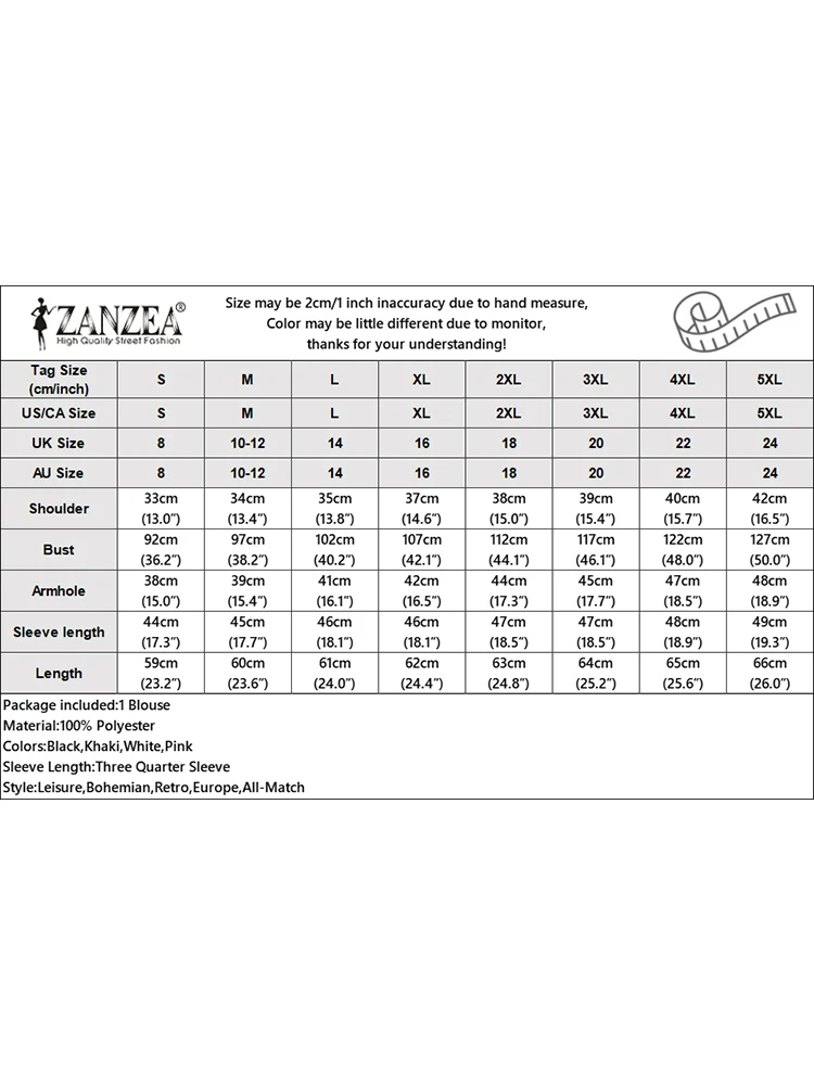 ZANZEA blus lengan Puff wanita, atasan tunik longgar pesta elegan leher O mode musim gugur 2023