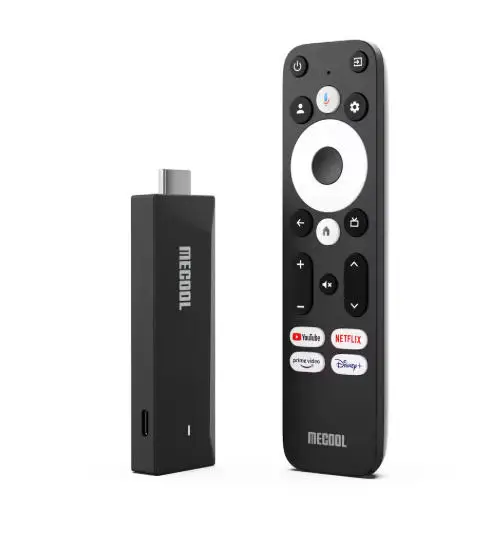 【Genuine】New Mini TV Stick MECOOL MEgo1 2K HDR 1G+8GB Built-in wifi LAN 100M Best Google Certified Netflix TV Stick Smart player