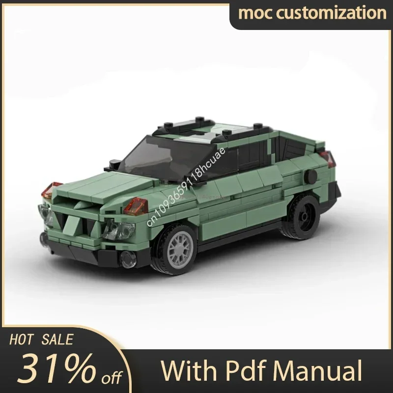 

Горячий MOC Speed City Car Champion Racer 2024, классический суперкар, строительные блоки, кирпич, разрушающий плохой, техника, креативный гаражный набор «сделай сам»