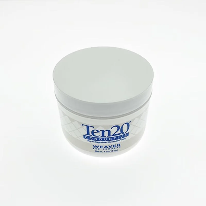 كريم القطب الكهربائي EEG للتشخيص العصبي من ويفر كريم موصل عشرة 20 114 جرام 228 جرام كريم موصل EEG