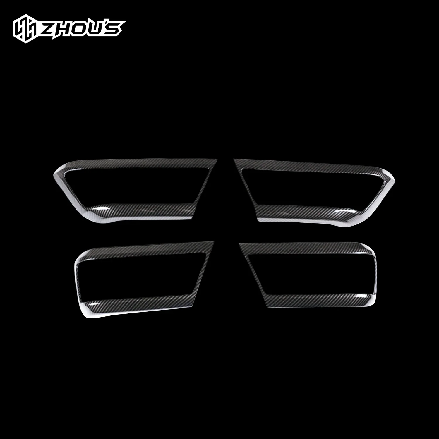 

Zhous Design Индивидуальная крышка внутренней двери из углеродного волокна для нового Defender L663