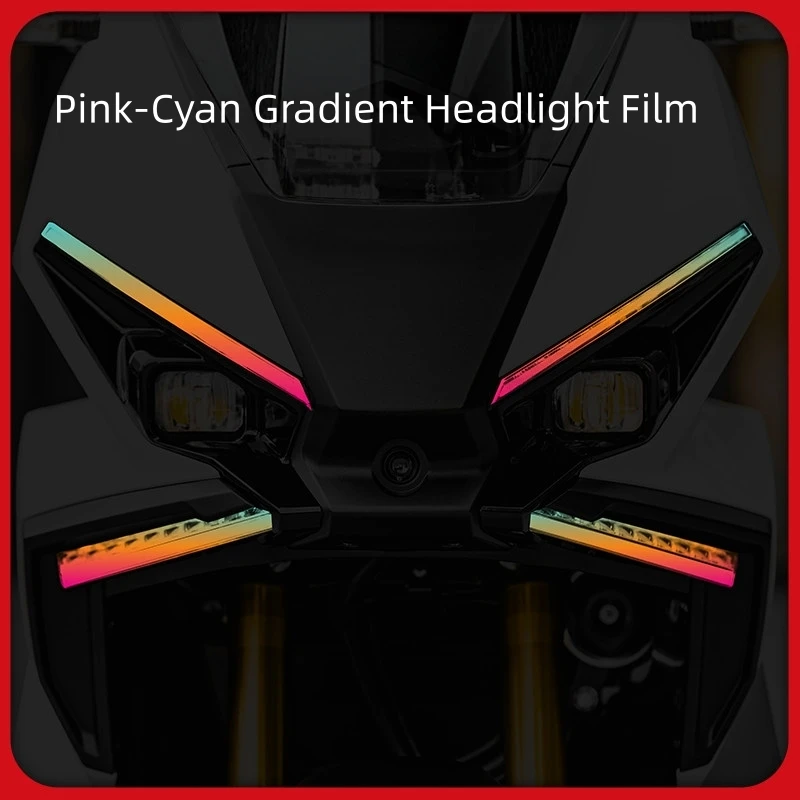 For Honda NS150XC 2026 Headlight Color Change Film TPU Wear‑Proof Flexible Light Lens Decor Decals Mod Accessories