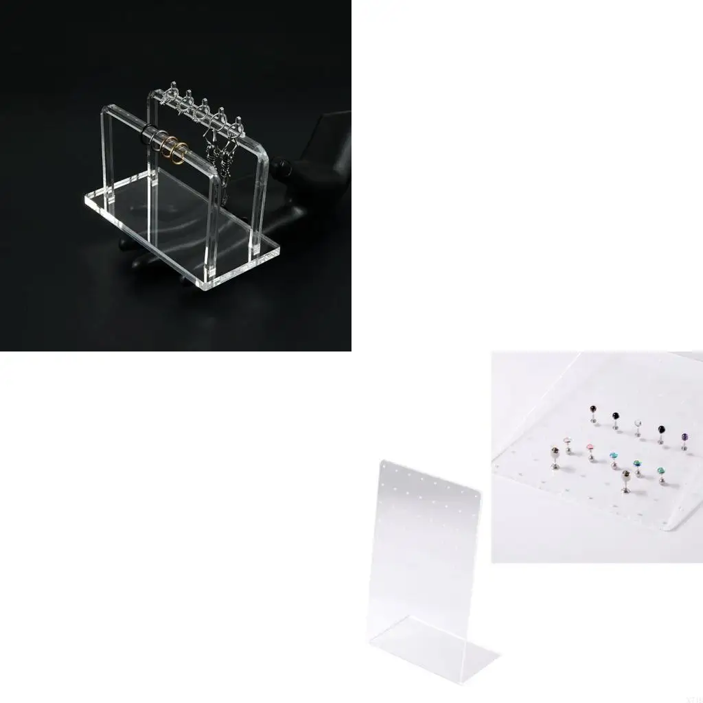 

Acrylic Jewelry Display Stand Jewelry Pendant Shelf Necklace Jewelry Props Dangle Earrings Display Small Ornaments