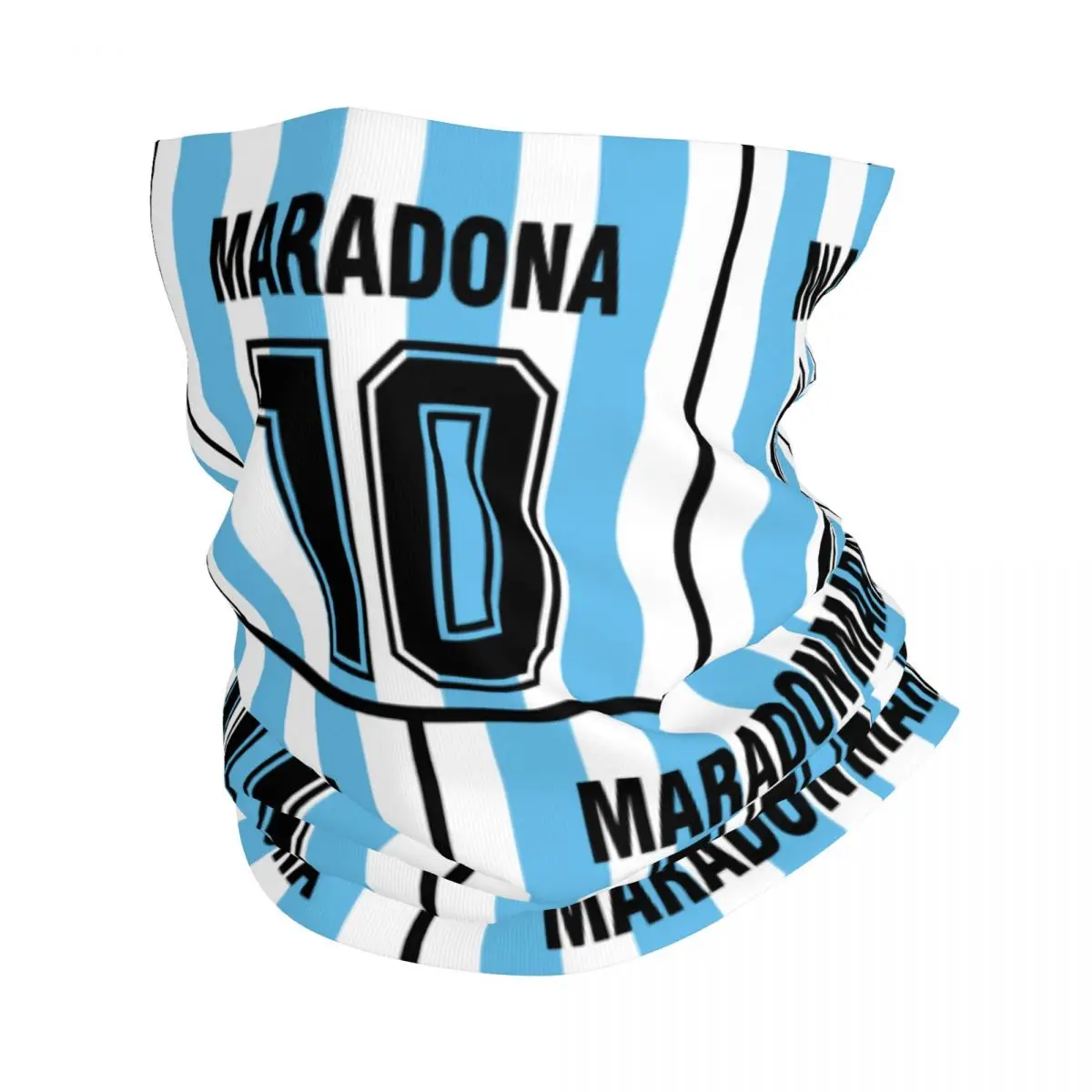 Diego Maradona Adios Legend Bandana Neck Gaiter Printed Balaclavas Wrap Scarf Headband Running for Men Women Adult Washable