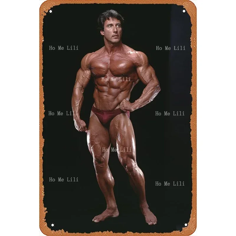 Плакат Фрэнка Зене, настенная вывеска в стиле ретро, металлическая табличка, украшение, подвесной художественный постер для бара, кафе, магазина, домашнего двора