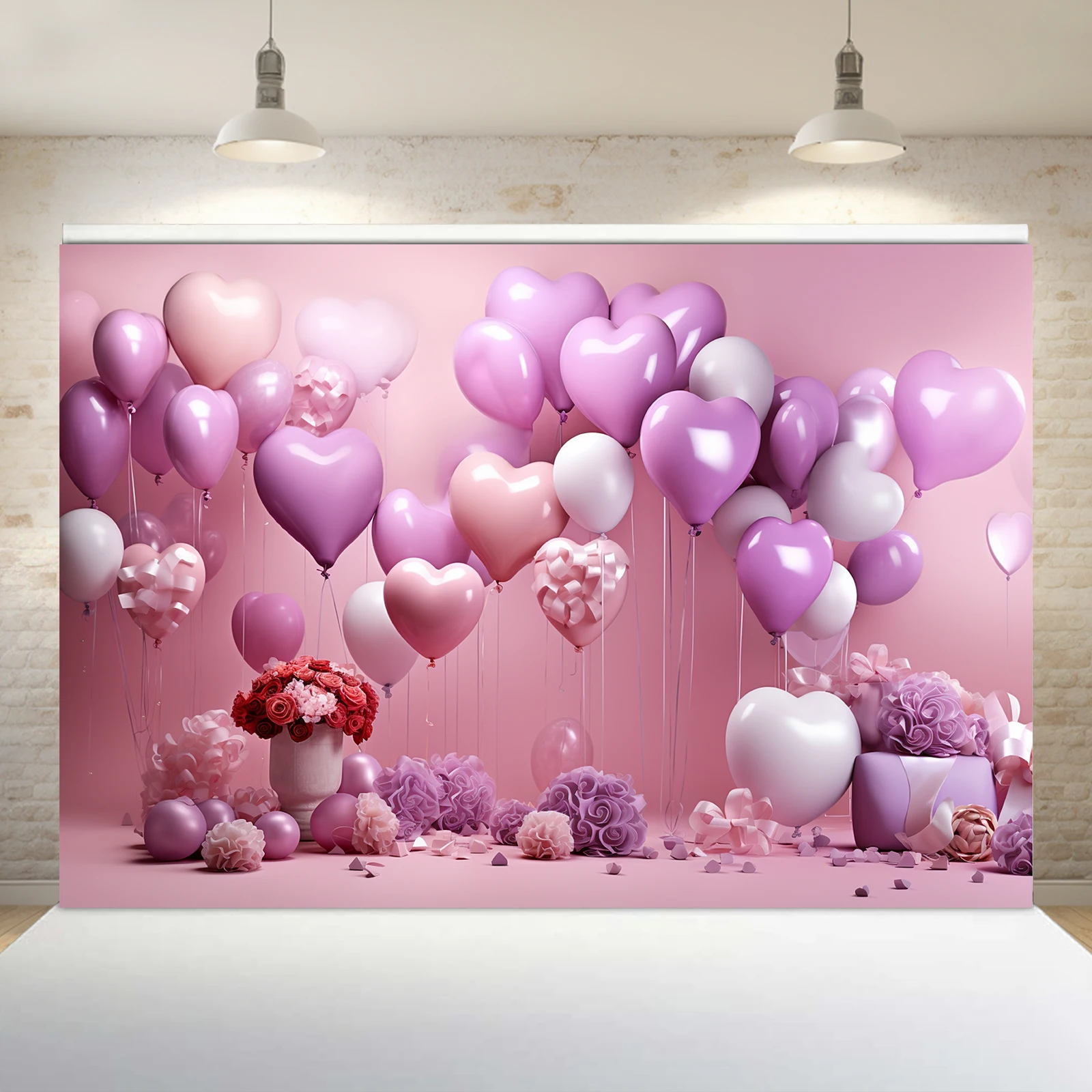 

1PCS 100x150cm Valentine'S Day(29) Theme Backdrop,Photography Background,Used To Gifts,Activities Or Other Party Decoration