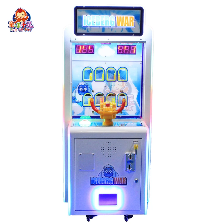Cute Design Coin Operated Ball Shooting Game Machine for Kids Indoor Arcade Ticket Redemption and Amusement Use